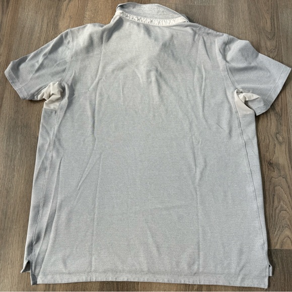 Outdoor Voices Polo Shirt Light Gray mens XL COLLARED Button - Picture 6 of 6